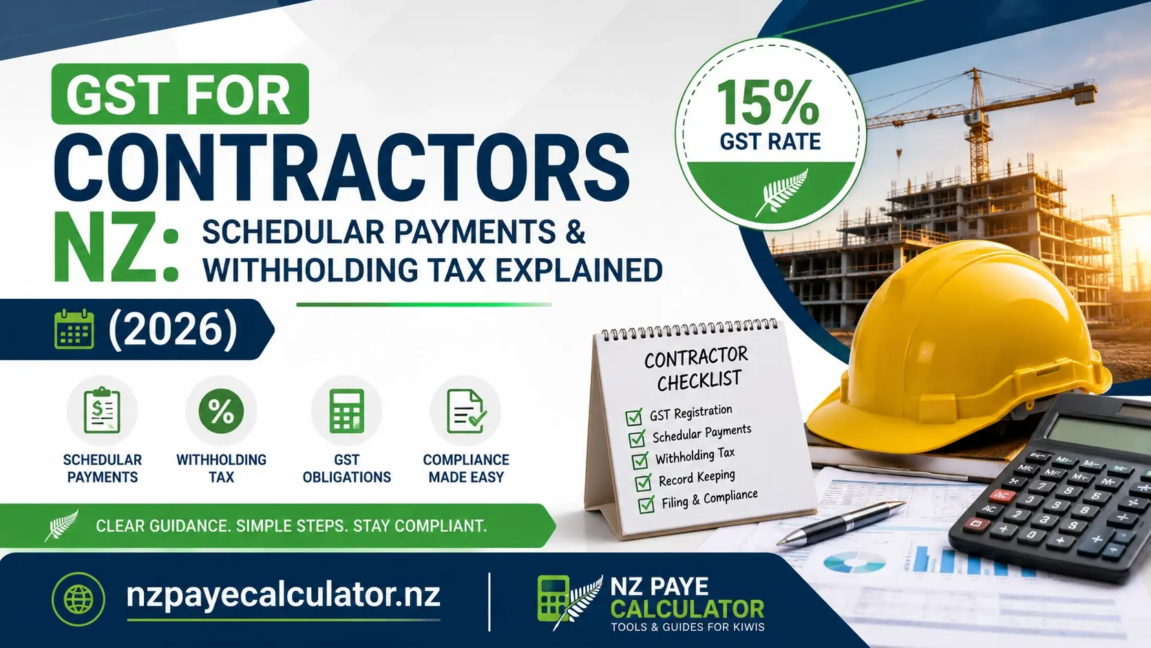 GST for Contractors NZ: Schedular Payments and Withholding Tax Explained 2026