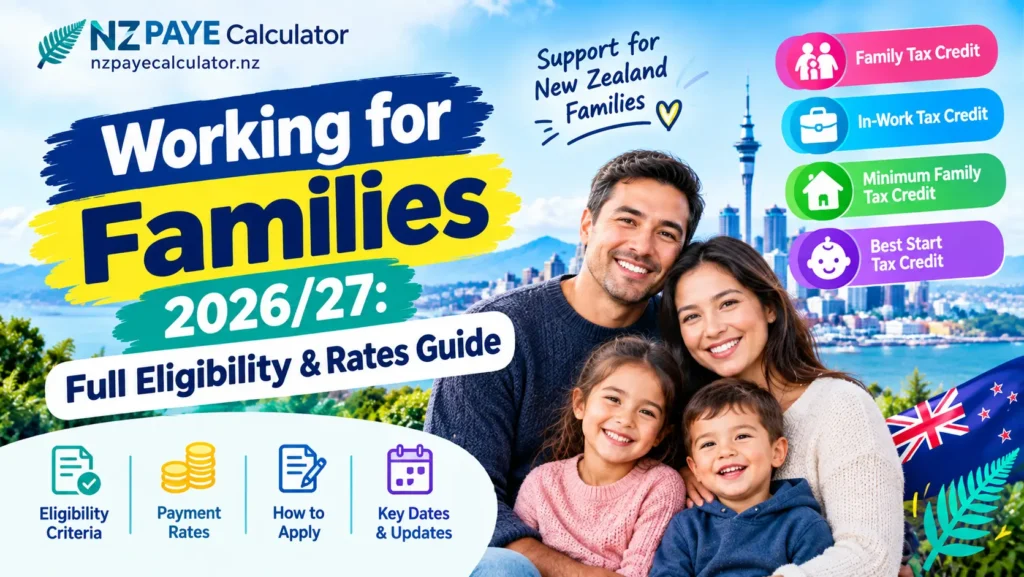 Working for Families tax credits